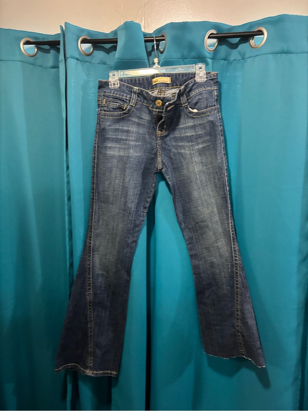 lei Dark Blue Flare Jeans